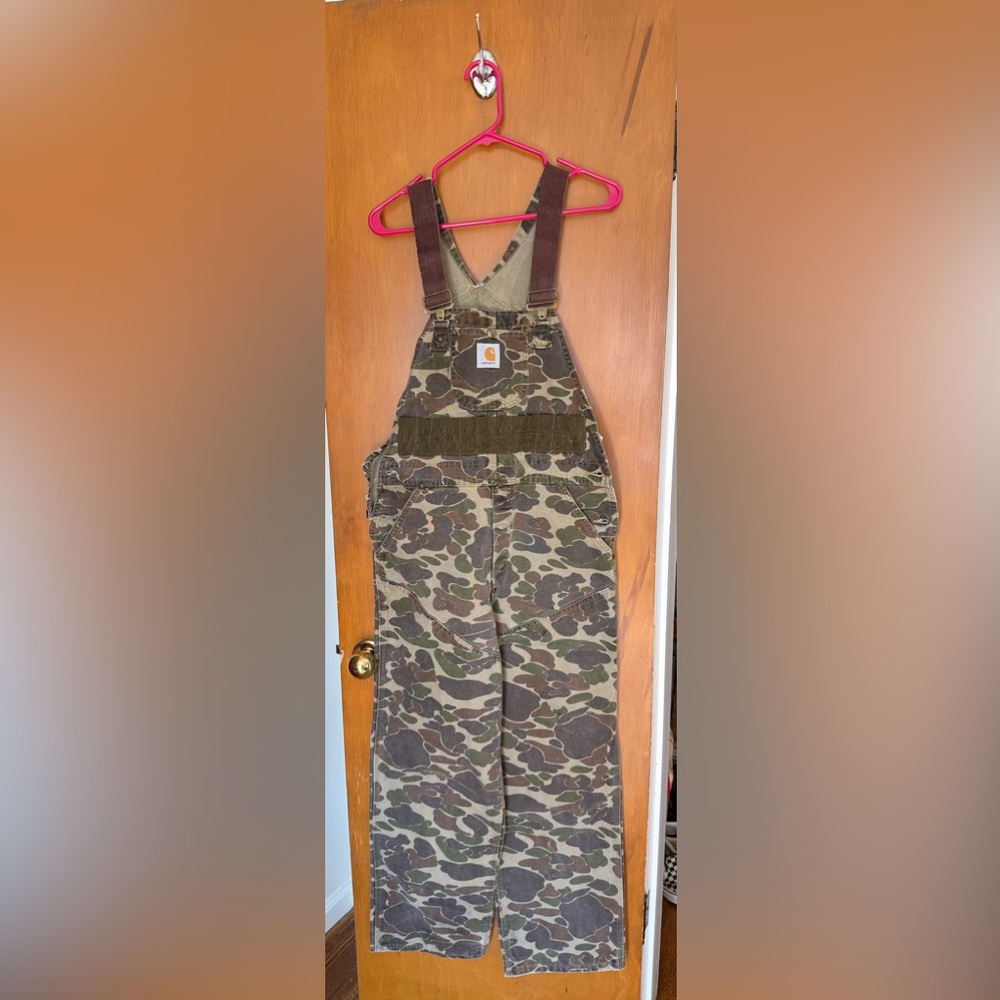 Carhartt Camouflage Bib Overalls